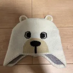 mont-bell ベビー　帽子　ニット　クマ　ベアー