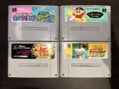 スーパーファミコンソフト4本セット