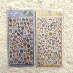 しずくちゃん ボンボンドロップシールmini みるみるちゃん　森のなかまたち