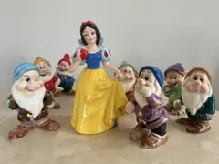 加藤工芸 ディズニー 白雪姫 七人の小人 ガーデンフィギュア - メルカリ