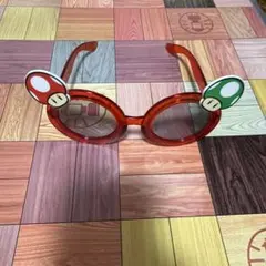 マリオ キノコデザイン サングラス