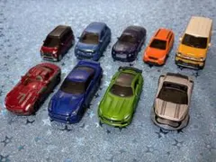 トミカ ミニカー 9台セット まとめ プルバック マジョレット タカラトミー