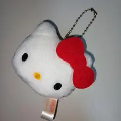 ハローキティ フェイスマスコット　キーホルダー
