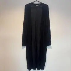 GU 시어 롱 가디건 블랙 XL