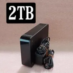 BUFFALO 2TB USB3.0 外付けHDD HD-LC3.0U3-BK