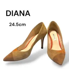 DIANA パンプス ブラウン系 24.5cmのサムネイル