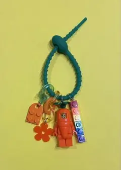 ブロックキーホルダー　キャラクターキーホルダー　じゃらじゃらキーホルダー