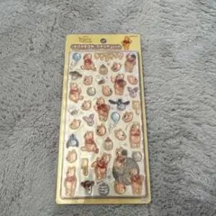 正規品！くまのプーさん ボンボンドロップ シール