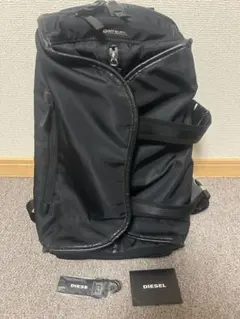P*t様 DIESEL 3WAY ブラックレザーバックパック - メルカリ
