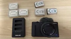 SONY VLOGCAM ZV-1 本体 SmallRigケージ純正バッテリー - メルカリ