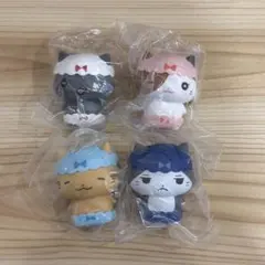 ねこぱんつ 4個セット くろ みけ とら はちわれ