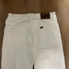 Lee ホワイト デニムパンツ ストレート