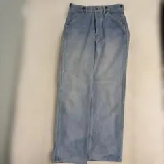 希少 70s USA製 Lee ペインターパンツ 襤褸 BOSS