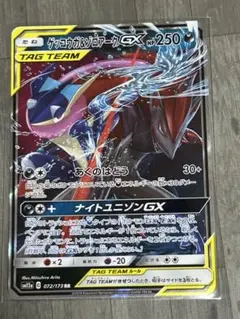 ゲッコウガ＆ゾロアークGX RR SM12a TAG TEAM GXタッグオー…