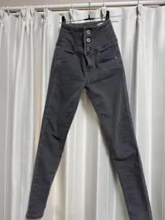 Heather ISKO スキニー　ブラックデニム　XS