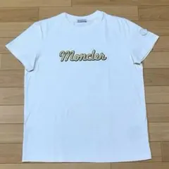 新品同様最新★ モンクレール　レディース　L ホワイト Tシャツ 4S496