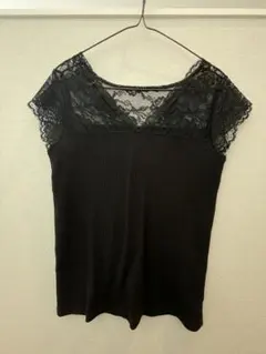 透け感　半袖　トップス　ロペピクニック