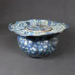 ♦︎【美品❤️水指】 茶道具　イタリア製　陶器　♦︎ ♦︎【美品❤️水指】 茶道具 イタリア製 陶器 ♦︎