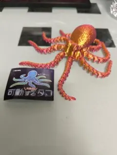 ガチャ フィギュア 稼働するタコ