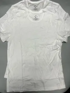 【新品未使用】NIKEメンズインナーTシャツL 2枚セット 白 DRY FIT