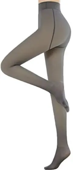 [Allanve] 透け感タイツ ストッキング　吸汗 パンスト 防寒タイツ 美尻