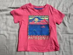 PATAGONIA ピンク Tシャツ 6-12M