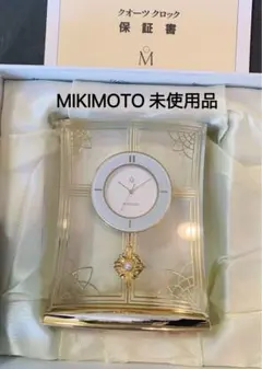 非売品[新品]MIKIMOTO クォーツクロック 置時計 - メルカリ