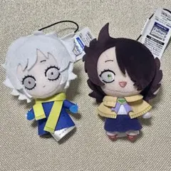 レッツゴー怪奇組 メチャ子 シュラ子 マスコット 2種セット　タグ付き　匿名配送