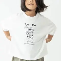 新品未使用タグ付 フォブ Bye Bye Tシャツ　90cm-100cm FOVのサムネイル