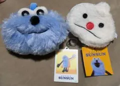 【匿名配送】パペットスンスン ポーチ&キーホルダー