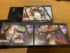 ONE PIECE 花札柄トレーディング缶マグネット サンジ　ウソップ　モモの助