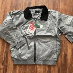PLUS ONE ナイロンジャケット グレー Lサイズ