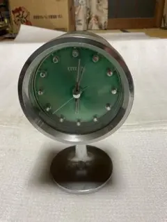 スペースエイジ CITIZEN 脚つき 時計 赤 昭和 レトロ - メルカリ