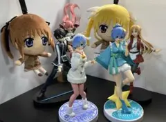 リゼロ ソードアートオンライン　転スラ　リリカルなのは　フィギュアまとめ売り