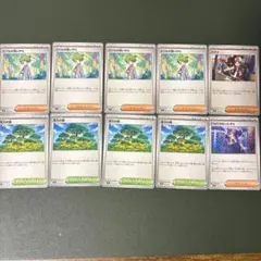 ミツルの思いやり×4 活力の森×4 アセロラのいたずら　トウコ