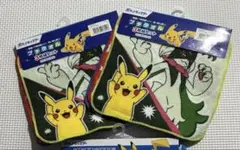 新品未使用★ ポケモン　プチタオル　ミニハンカチ3枚セット×2セット　合計6枚