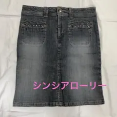 シンシアローリー　ストレッチ　デニム　ミニスカートのサムネイル
