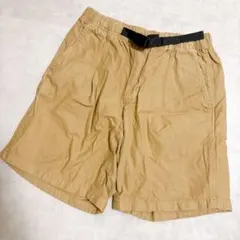 【美品】Gramicci コットンショートパンツ ベージュ XS