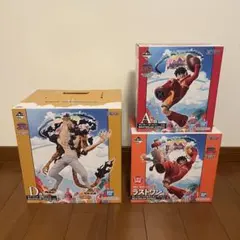 ワンピース1番くじA賞D賞ラストワン賞フィギュアセットおまけつき
