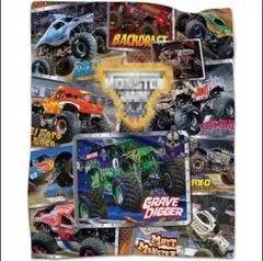 新品未使用 モンスタートラック ブランケット