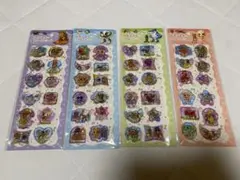 トゥントゥントゥンサフール　ウォーターシール 4枚セット