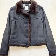 D&G デニムジャケット ファー付き　ドルチェ&ガッパーナ　正規品 D&G デニムジャケット ファー付き ドルチェ&ガッパーナ 正規品