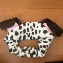 東京ディズニーリゾート 耳付きヒョウ柄カチューシャ　101匹わんちゃんヘアバンド