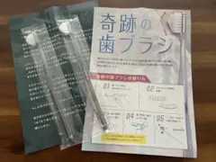 【公式・正規品・新品】奇跡の歯ブラシ 大人用２本セット