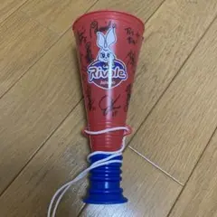 リヴァーレ茨城Astemo 選手全員直筆サイン入りメガホン