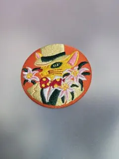 ジブリがいっぱい　耳をすませば　バロン　刺繍ブローチ