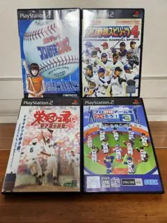 ps2ソフト 野球ゲーム 4本セット