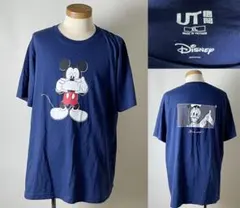 並品★ユニクロ × ディズニー コラボ ミッキーマウス プリント Tシャツ XL