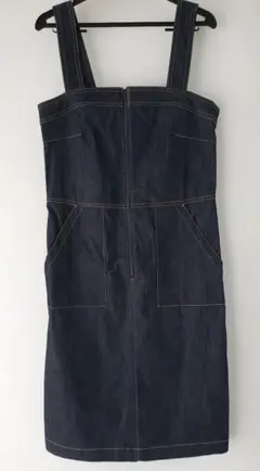 Perle Peche デニム ジャンパースカート サロペット  ペルルペッシュ