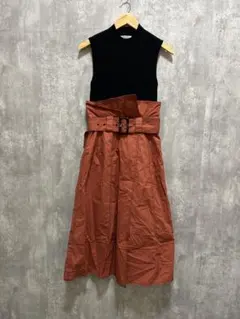 SNIDEL スナイデル ノースリーブニットワンピース サイズ1